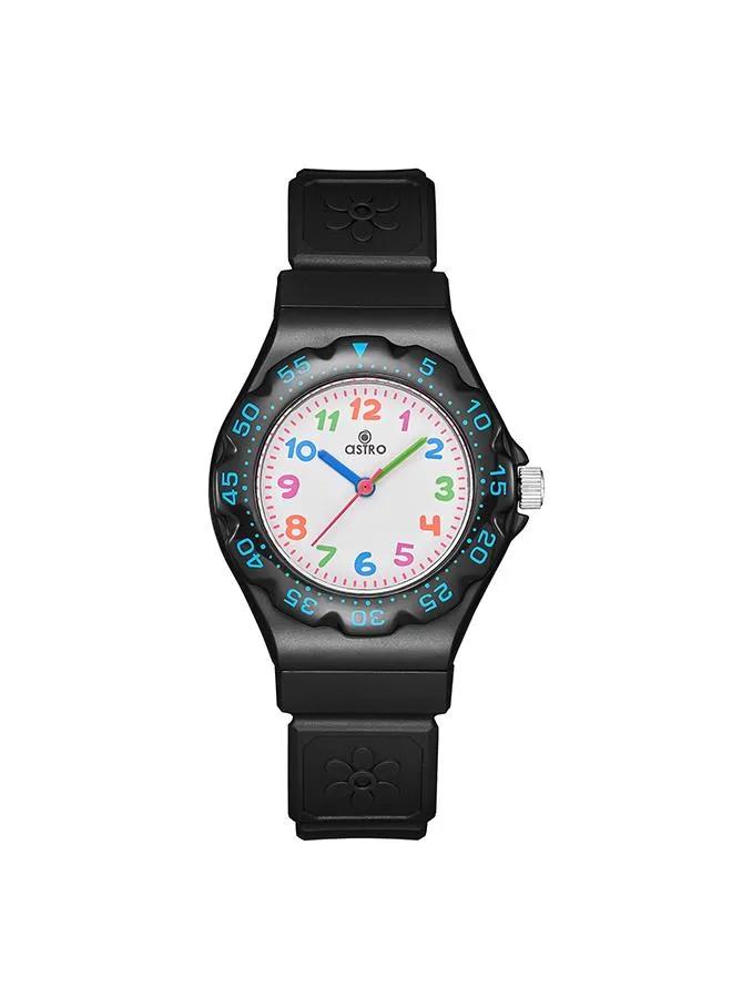 ASTRO Kids Analog White Dial Watch - A23803-PPBB