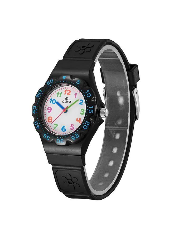 ASTRO Kids Analog White Dial Watch - A23803-PPBB