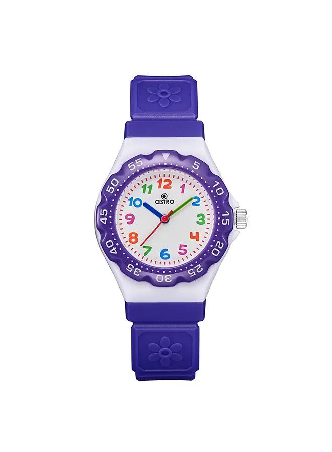 ASTRO Kids Analog White Dial Watch - A23803-PPVV