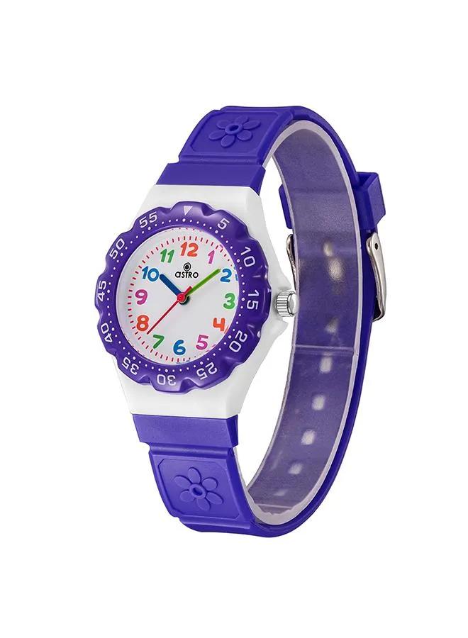 ASTRO Kids Analog White Dial Watch - A23803-PPVV
