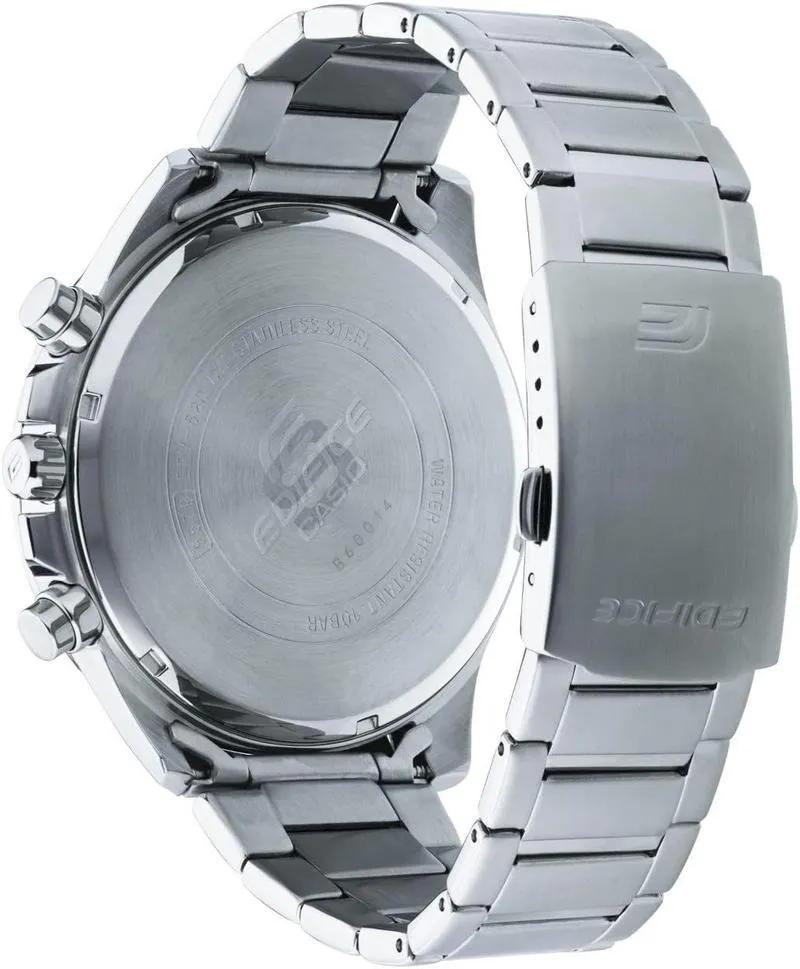 Casio Men Chronograph Quartz WATCH EdifICE, Silver/Black, EFV-620D-1A4VUEF